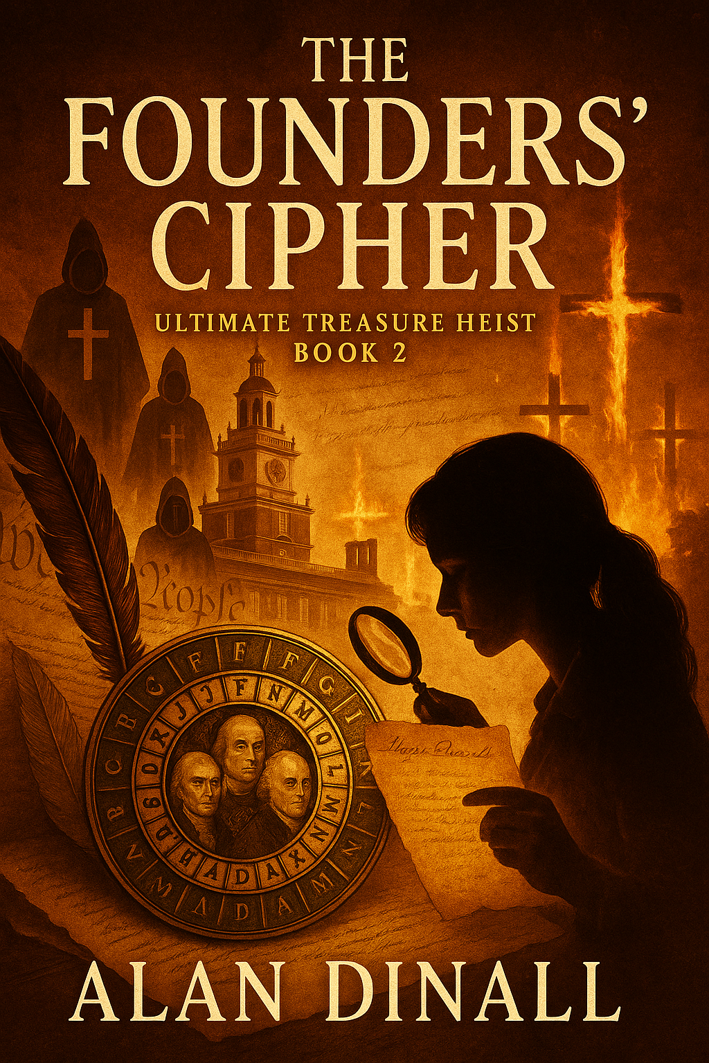 The Founders' Cipher - Book 2 of The Ultimate Treasure Heist series by Alan Dinall